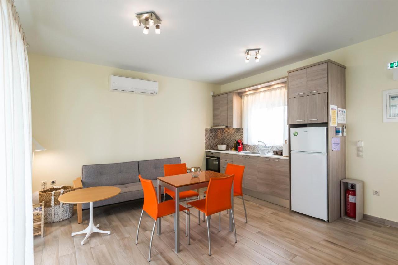 Venus Villa With Private Pool, 2Min To The Beach Finikounta Ngoại thất bức ảnh