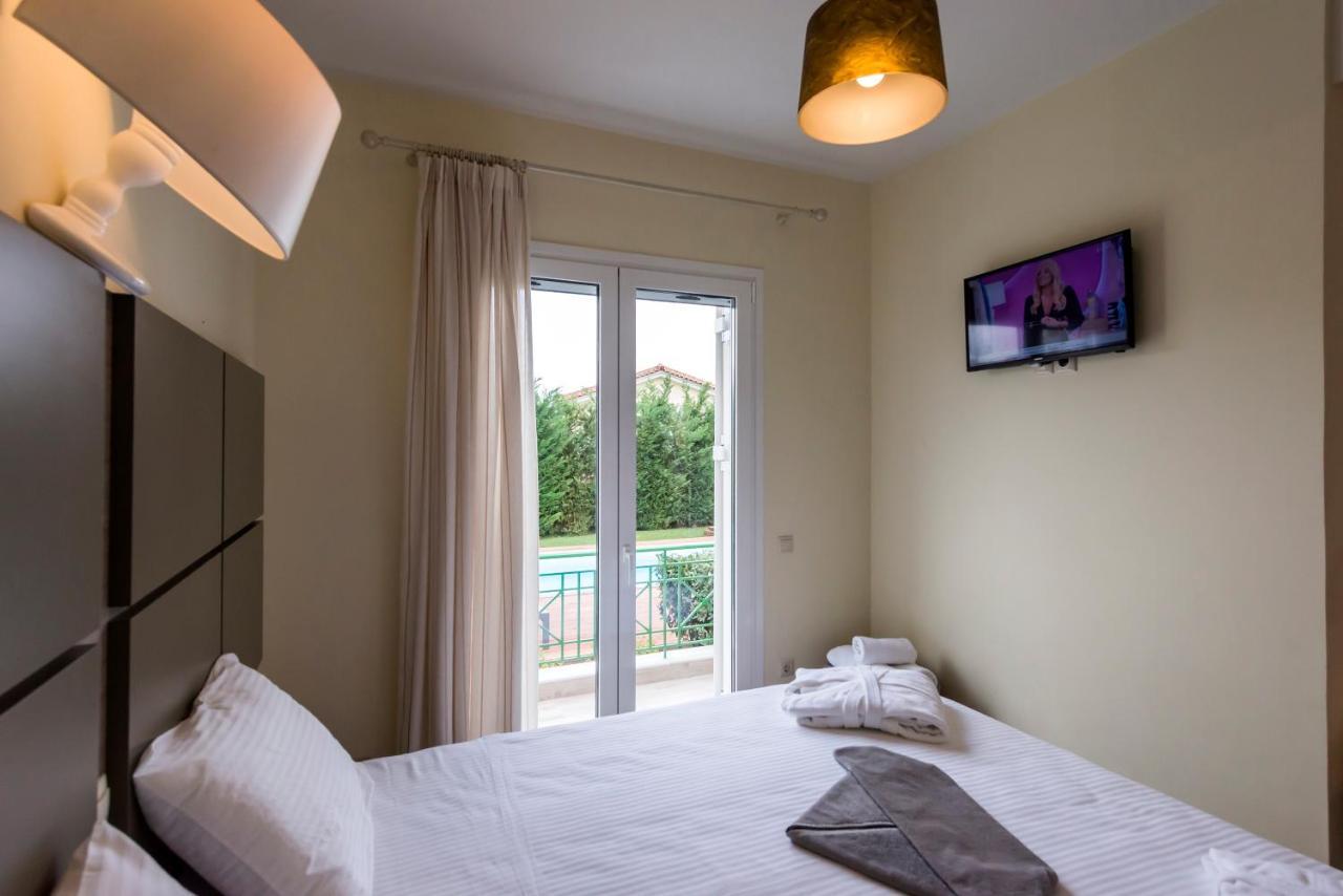 Venus Villa With Private Pool, 2Min To The Beach Finikounta Ngoại thất bức ảnh