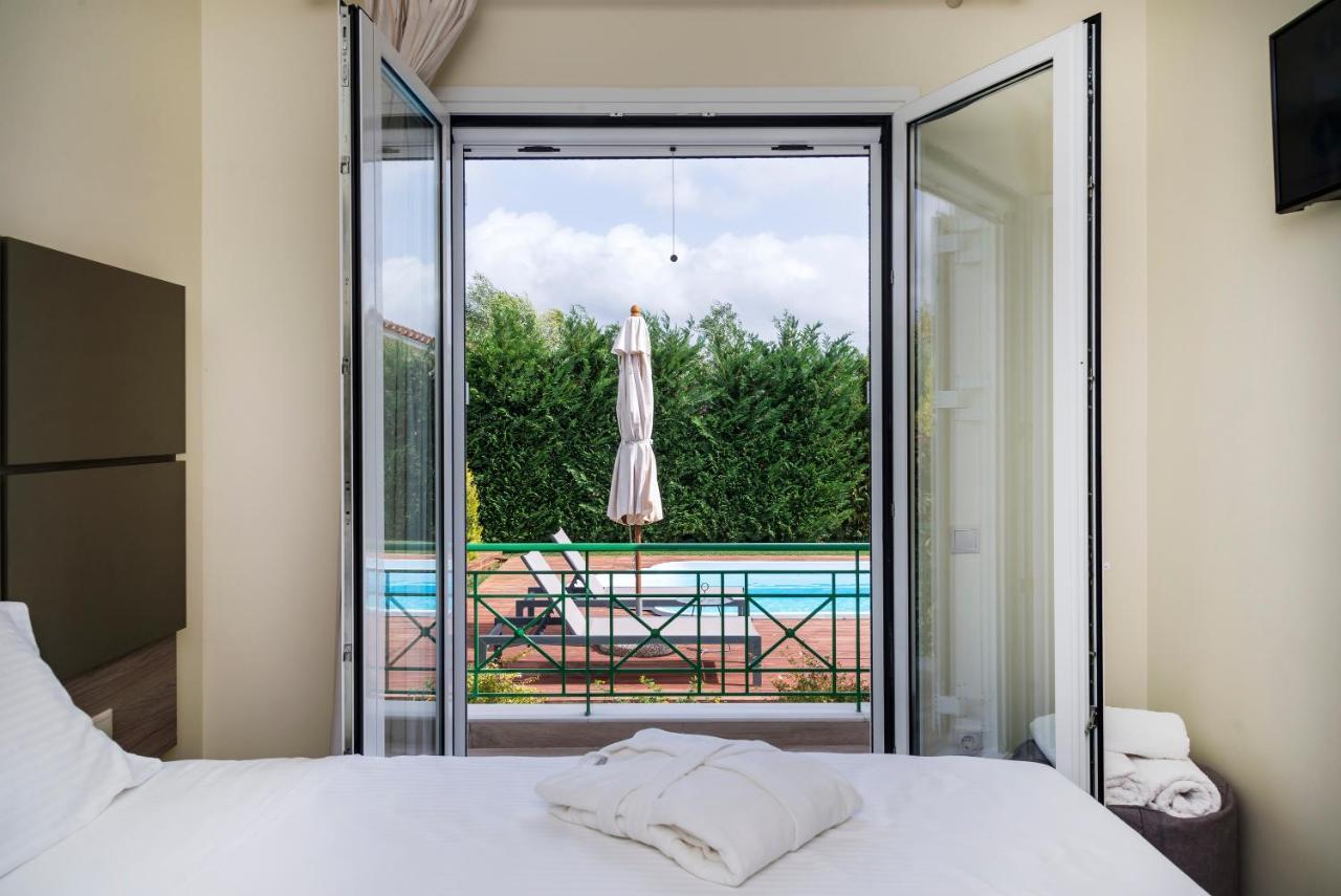 Venus Villa With Private Pool, 2Min To The Beach Finikounta Ngoại thất bức ảnh